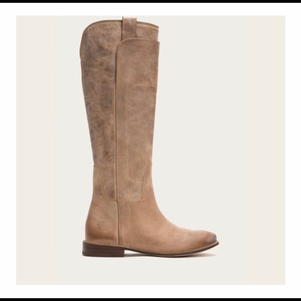 Frye Paige Tall riding boot Tan